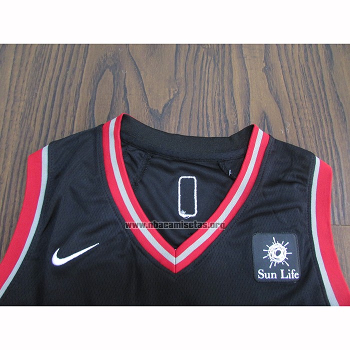 Camiseta Toronto Raptors Pascal Siakam NO 43 Statement 2018 Negro